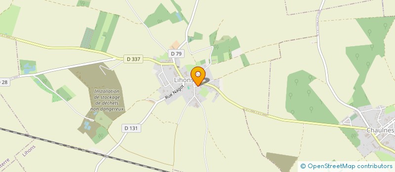 localisation de l'entreprise MADAME JULIETTE DE LEERSNYDER  LIHONS