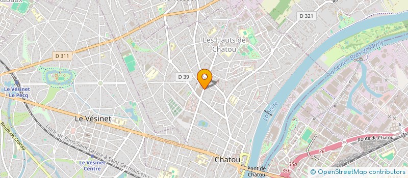 localisation de l'entreprise MADAME JULIETTE DE MONTGOLFIER à CHATOU