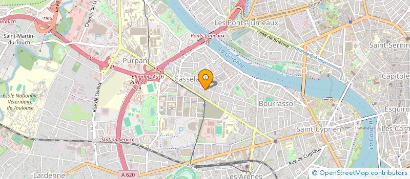 localisation de l'entreprise MADAME JULIETTE DEBUSI à TOULOUSE