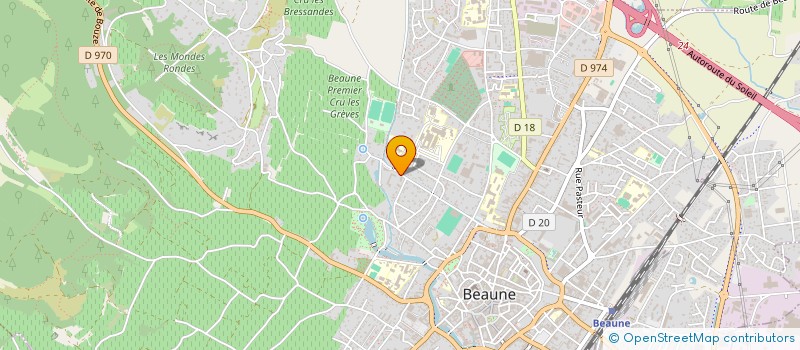 localisation de l'entreprise MADAME JULIETTE DECHAUME à BEAUNE