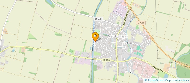 localisation de l'entreprise MADAME JULIETTE DECK  MARCKOLSHEIM