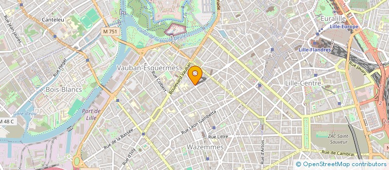 localisation de l'entreprise MADAME JULIETTE DEKEMP  LILLE