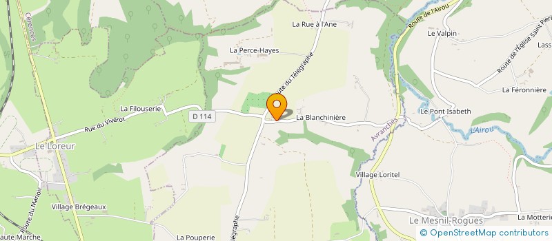 localisation de l'entreprise MADAME JULIETTE DELABASLE  LA MEURDRAQUIERE