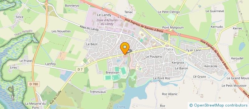 localisation de l'entreprise MADAME JULIETTE DELACROIX à VANNES