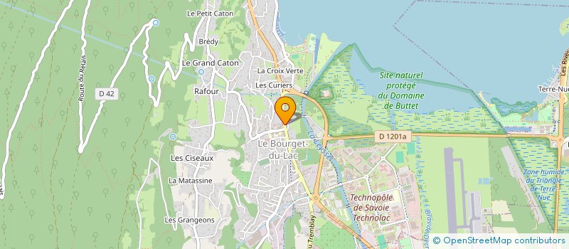 localisation de l'entreprise MADAME JULIETTE DELANOE  LE BOURGET-DU-LAC