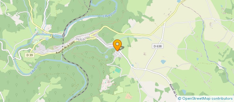 localisation de l'entreprise MADAME JULIETTE DELERIS  LA FOUILLADE