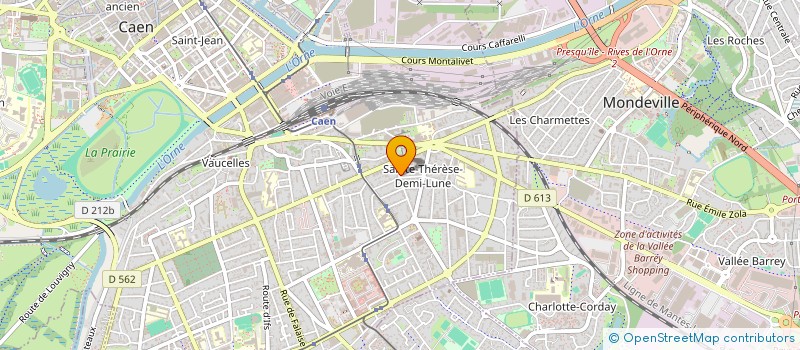 localisation de l'entreprise MADAME JULIETTE DELPY à CAEN