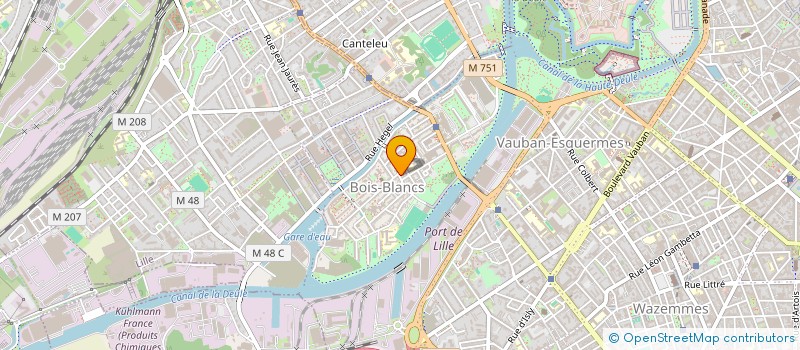 localisation de l'entreprise MADAME JULIETTE DEPREZ à LILLE
