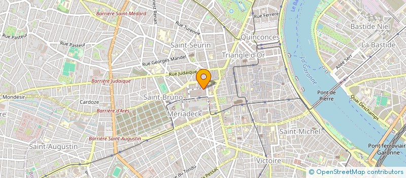 localisation de l'entreprise MADAME JULIETTE DESPUJOL  BORDEAUX