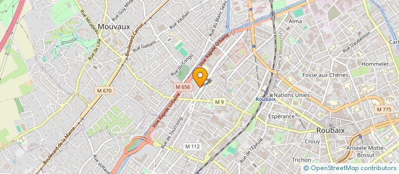 localisation de l'entreprise MADAME JULIETTE DEVYNCK  TOURCOING