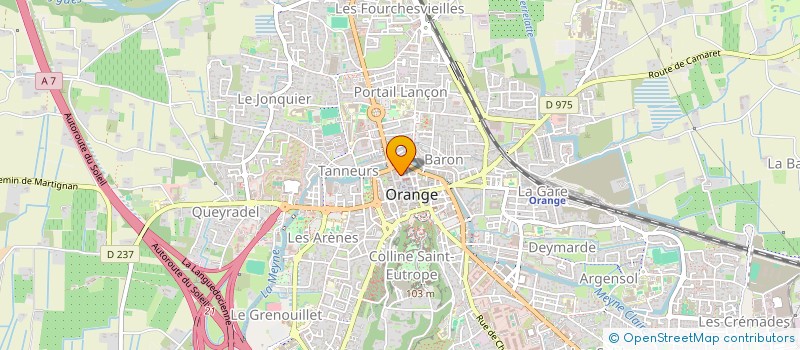 localisation de l'entreprise MADAME JULIETTE DIDOT  ORANGE