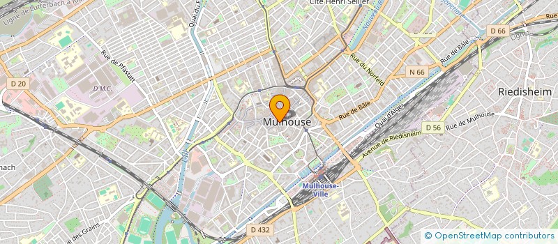 localisation de l'entreprise MADAME JULIETTE DIGNAT  MULHOUSE