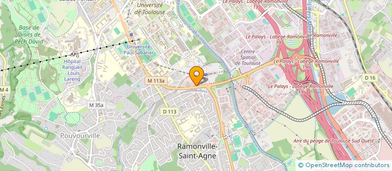 localisation de l'entreprise MADAME JULIETTE DUBOSCLARD  TOULOUSE