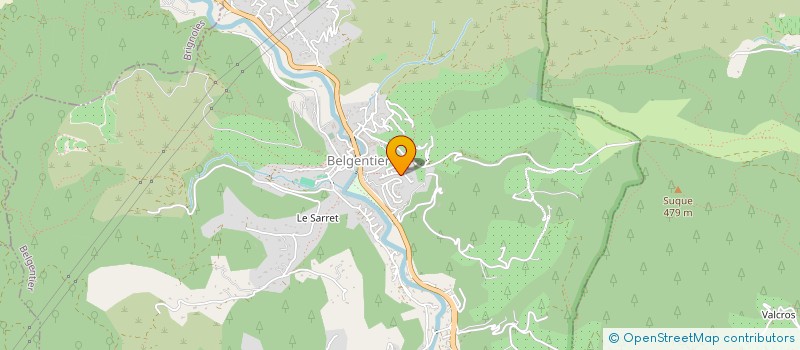 localisation de l'entreprise MADAME JULIETTE DUFLOT  BELGENTIER