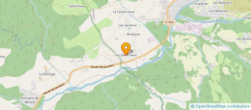 localisation de l'entreprise MADAME JULIETTE DUHAMEL  JAUSIERS