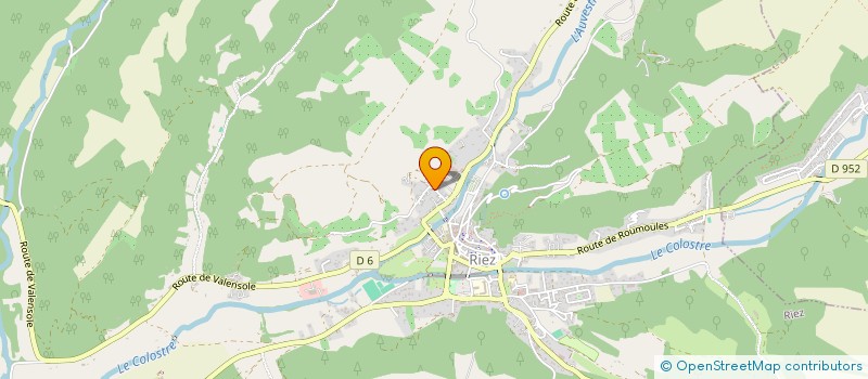 localisation de l'entreprise MADAME JULIETTE DUJARDIN  RIEZ