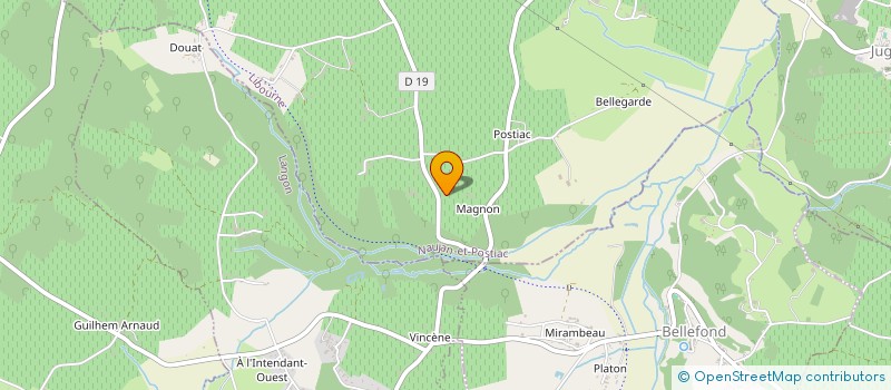 localisation de l'entreprise MADAME JULIETTE DUPRAT  NAUJAN-ET-POSTIAC