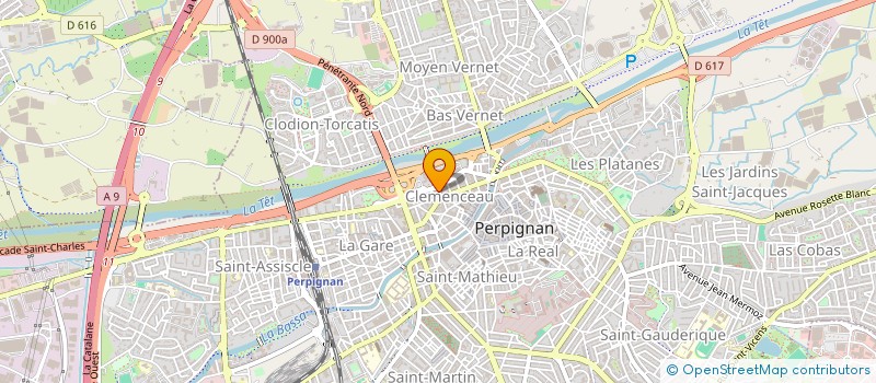 localisation de l'entreprise MADAME JULIETTE DURIF  PERPIGNAN