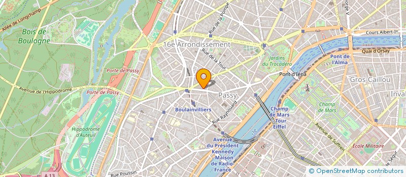 localisation de l'entreprise MADAME JULIETTE DUVAL  PARIS