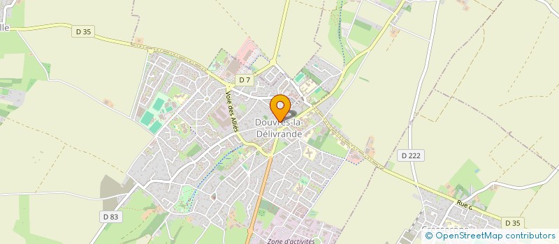 localisation de l'entreprise MADAME JULIETTE DUVAL  DOUVRES-LA-DELIVRANDE