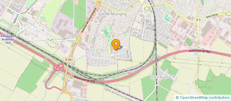 localisation de l'entreprise MADAME JULIETTE EL KOLEI  REIMS