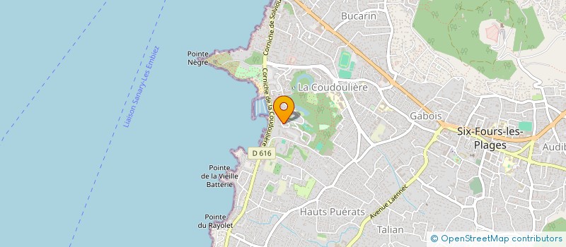 localisation de l'entreprise MADAME JULIETTE ESMERIAN à SIX-FOURS-LES-PLAGES