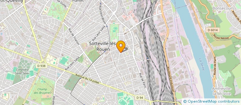 localisation de l'entreprise MADAME JULIETTE ETOUKAM NGALLE  SOTTEVILLE-LES-ROUEN