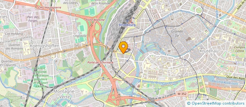 localisation de l'entreprise MADAME JULIETTE ETRIVERT à STRASBOURG