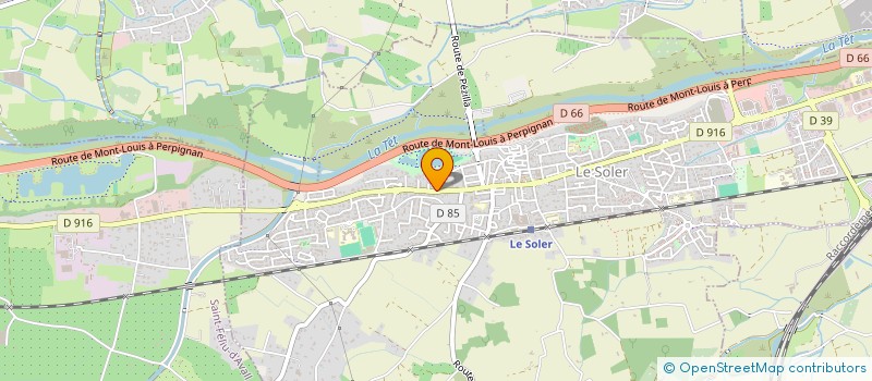 localisation de l'entreprise MADAME JULIETTE FABRE  LE SOLER