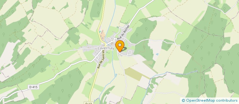 localisation de l'entreprise MADAME JULIETTE FAIVRE  LAVERNAY