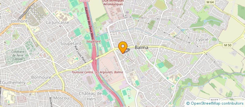 localisation de l'entreprise MADAME JULIETTE FARANDOU à BALMA