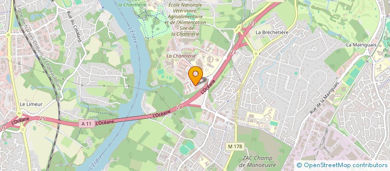 localisation de l'entreprise MADAME JULIETTE FAUCHET à NANTES