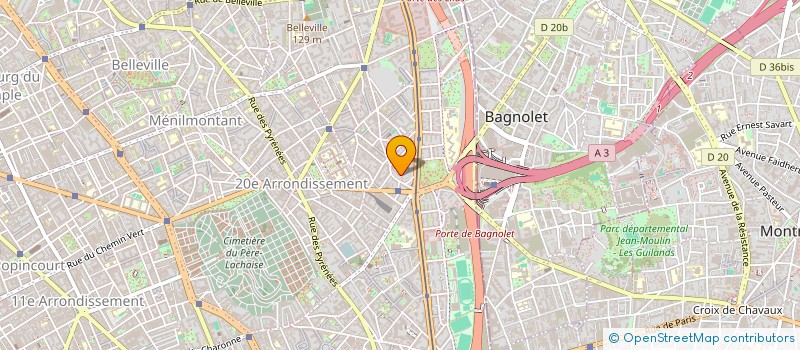 localisation de l'entreprise MADAME JULIETTE FAVIER  PARIS