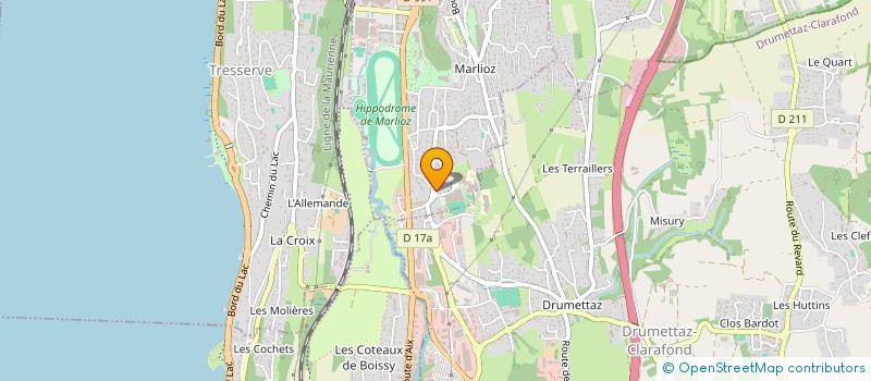 localisation de l'entreprise MADAME JULIETTE FERLAY  AIX-LES-BAINS