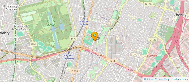 localisation de l'entreprise MADAME JULIETTE FIDON à ANTONY