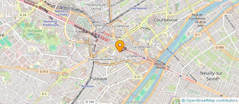 localisation de l'entreprise MADAME JULIETTE FLAHAULT  PUTEAUX