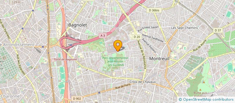 localisation de l'entreprise MADAME JULIETTE FOISSY à MONTREUIL