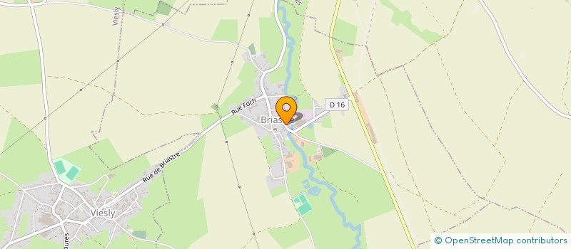 localisation de l'entreprise MADAME JULIETTE FONTAINE  BRIASTRE