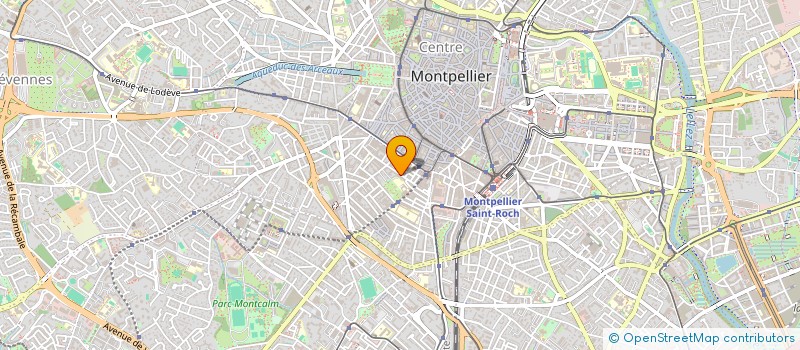 localisation de l'entreprise MADAME JULIETTE FRANC  MONTPELLIER