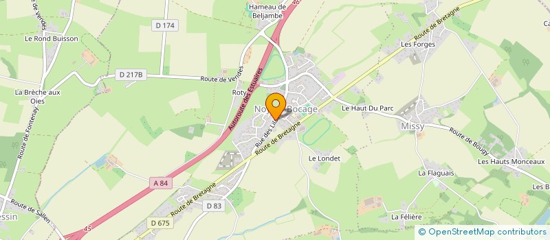 localisation de l'entreprise MADAME JULIETTE FRANCOIS  VAL D'ARRY