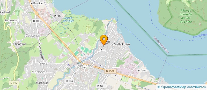 localisation de l'entreprise MADAME JULIETTE FRANTZ  SAINT-JORIOZ