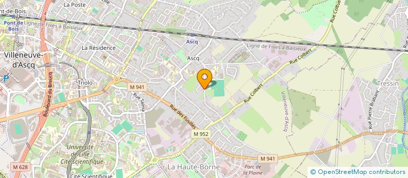 localisation de l'entreprise MADAME JULIETTE FROMENT  VILLENEUVE-D'ASCQ