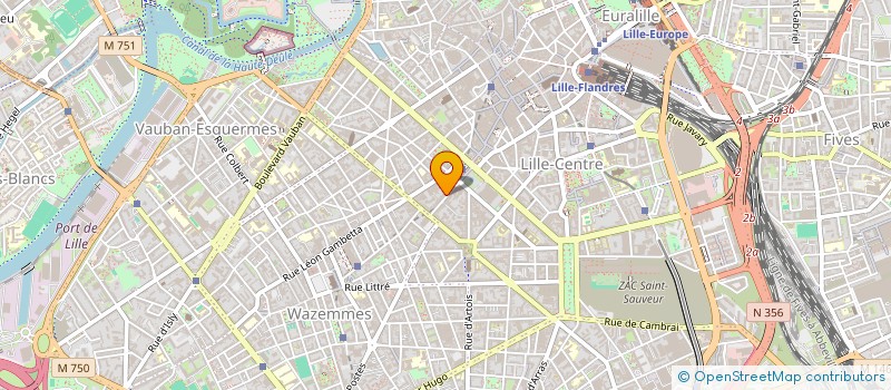 localisation de l'entreprise MADAME JULIETTE GALAND à LILLE