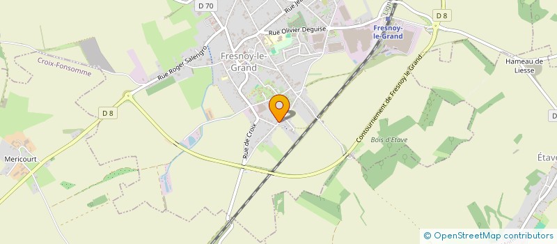 localisation de l'entreprise MADAME JULIETTE GALLO  FRESNOY-LE-GRAND