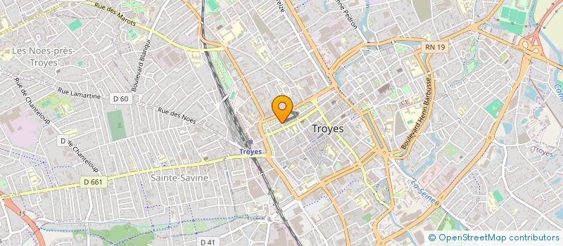 localisation de l'entreprise MADAME JULIETTE GARIOT à TROYES