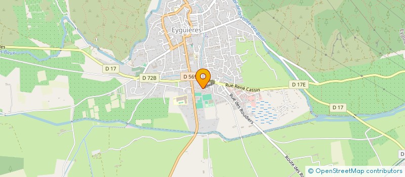 localisation de l'entreprise MADAME JULIETTE GASTINNE  EYGUIERES