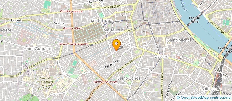 localisation de l'entreprise MADAME JULIETTE GATTE  BORDEAUX