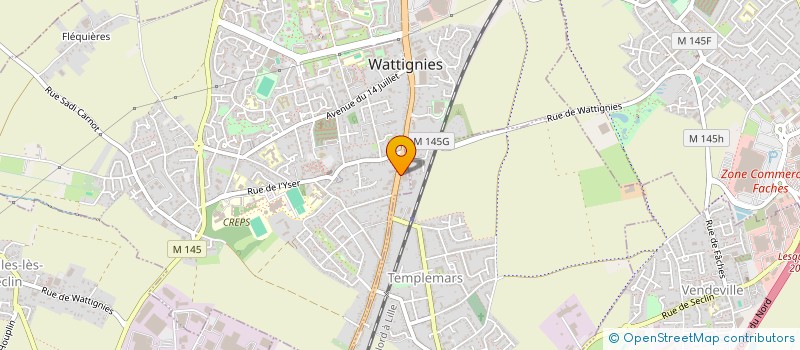 localisation de l'entreprise MADAME JULIETTE GAUCHEY  MERFY