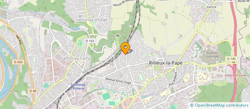 localisation de l'entreprise MADAME JULIETTE GIROUD  RILLIEUX-LA-PAPE