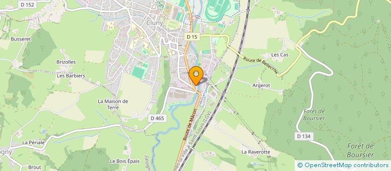 localisation de l'entreprise MADAME JULIETTE GOIFFON à CLUNY